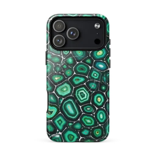 Verdant Agate on a MagSafe Tough Case for iPhone®