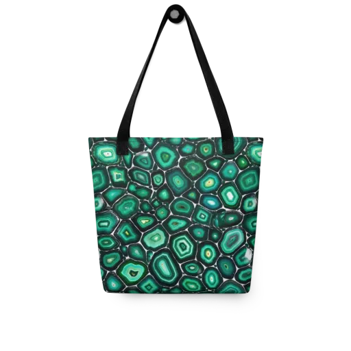 Verdant Agate on a Tote Bag