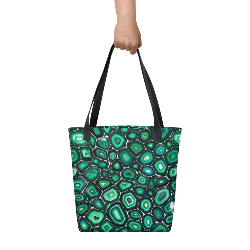 Verdant Agate on Tote Bag — Front