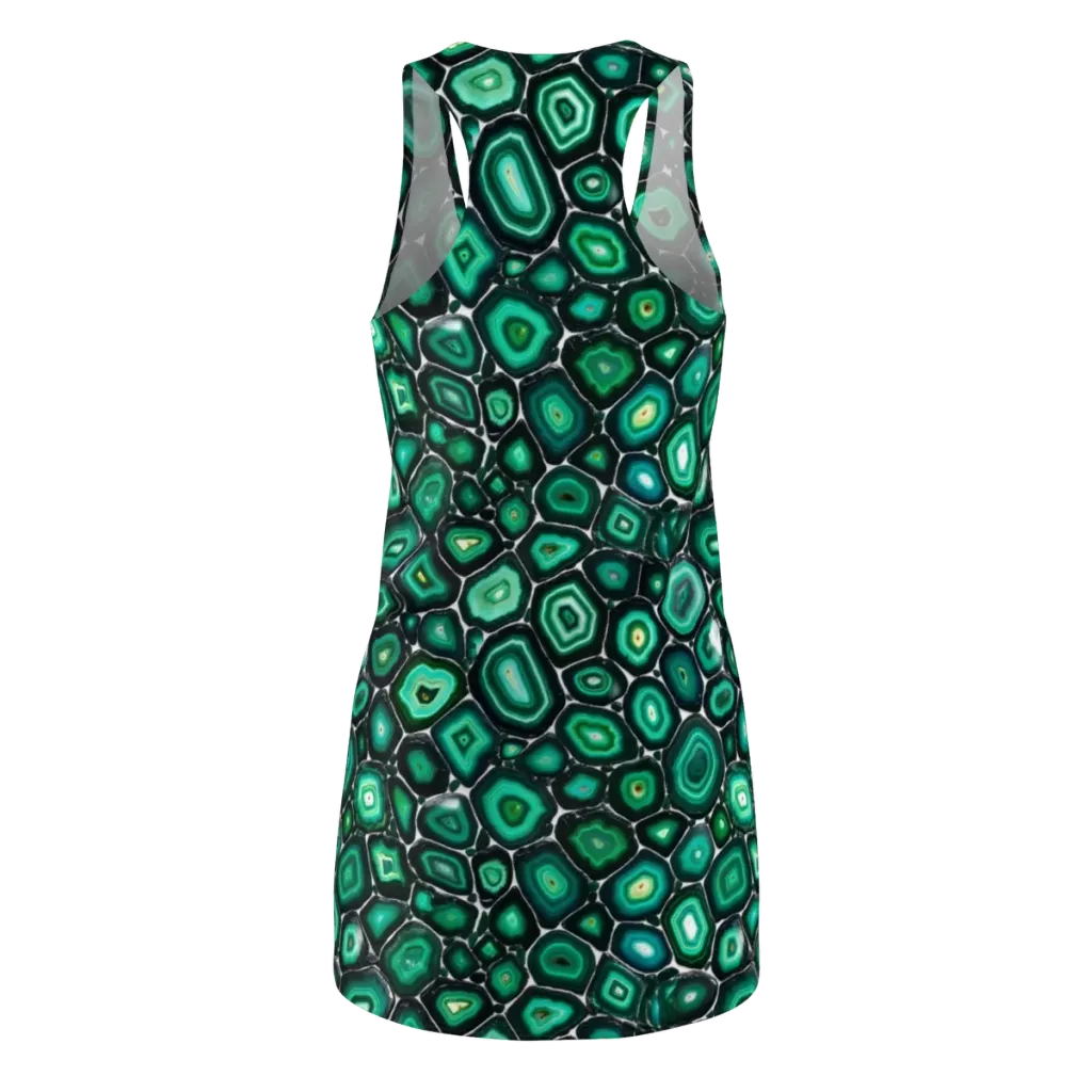 Verdant Agate on Racerback Dress — Back