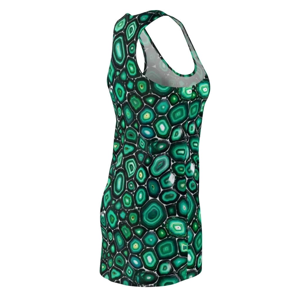 Verdant Agate on Racerback Dress — Back Side