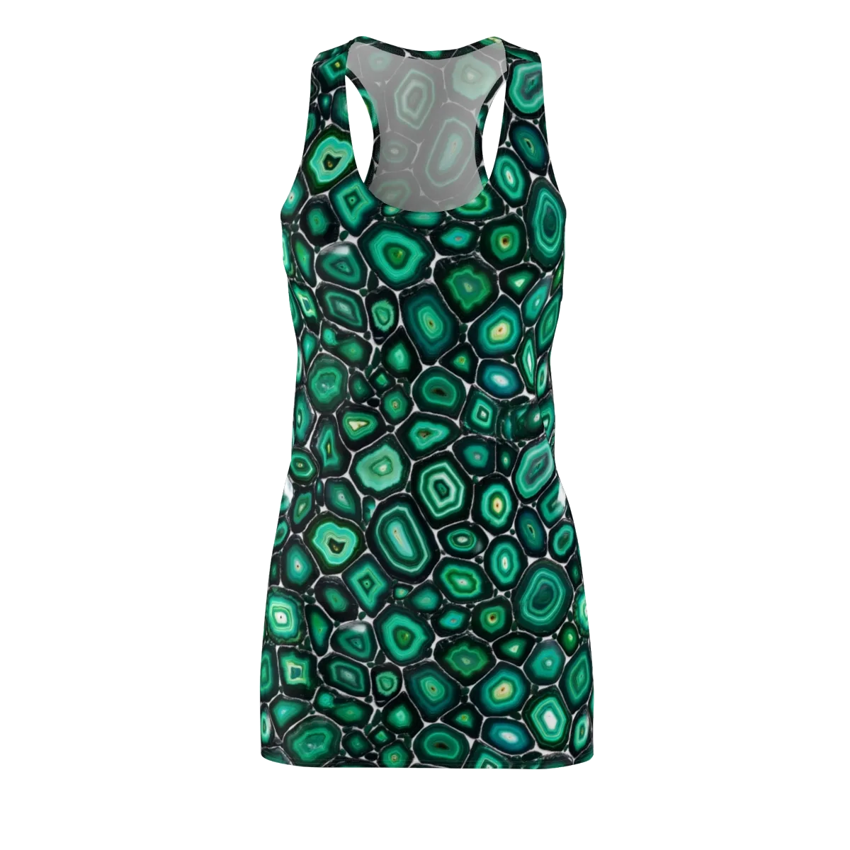 Verdant Agate on Racerback Dress — Front