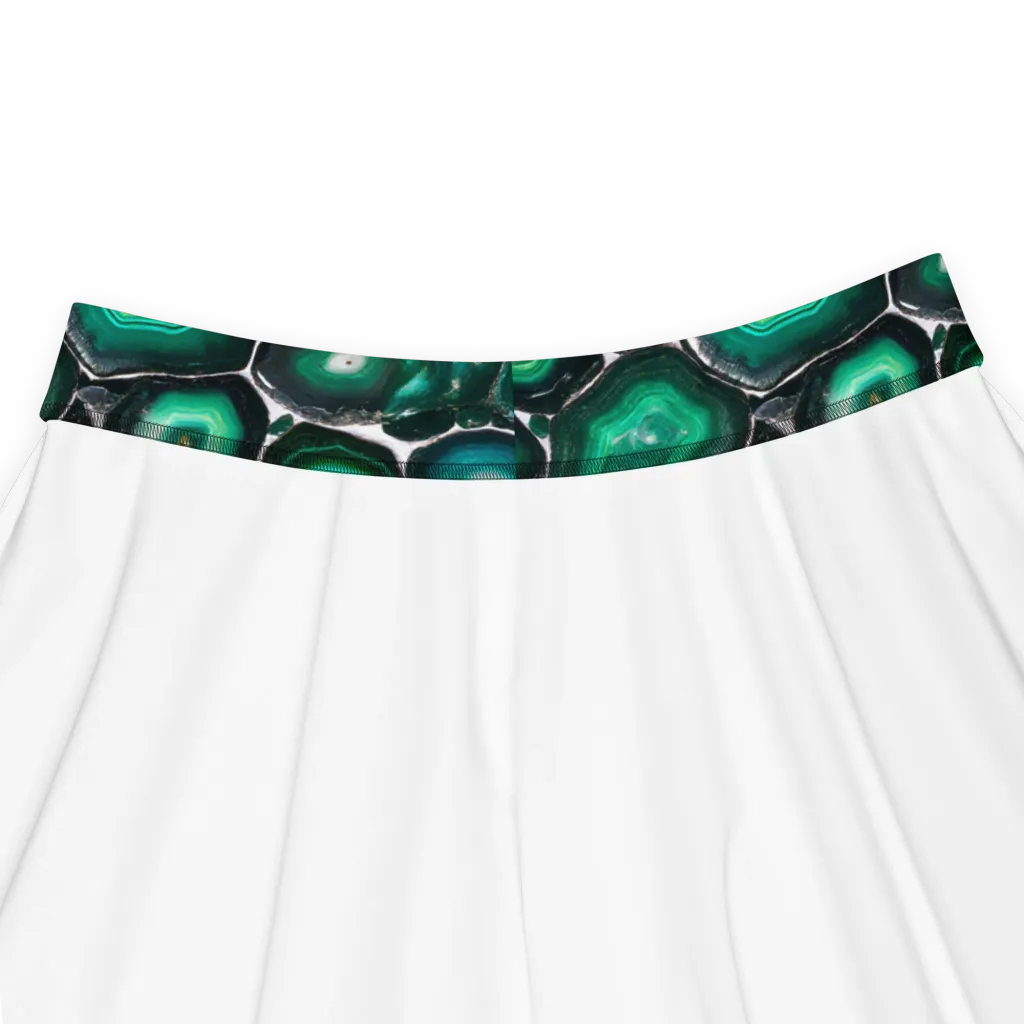 Verdant Agate on Skater Skirt — Product details