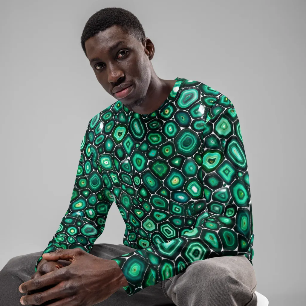 Verdant Agate on Sweatshirt — Front