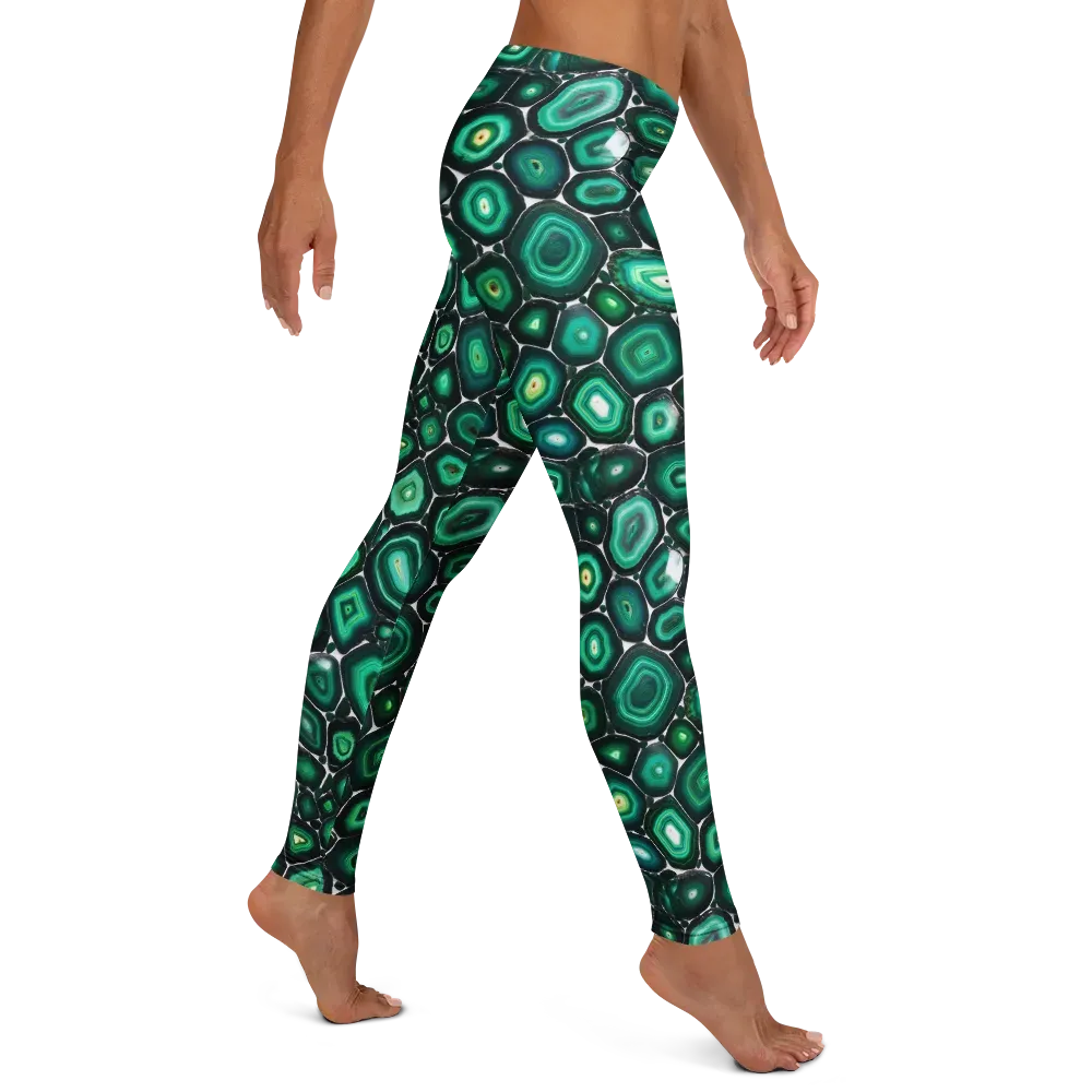 Verdant Agate on Leggings — Right