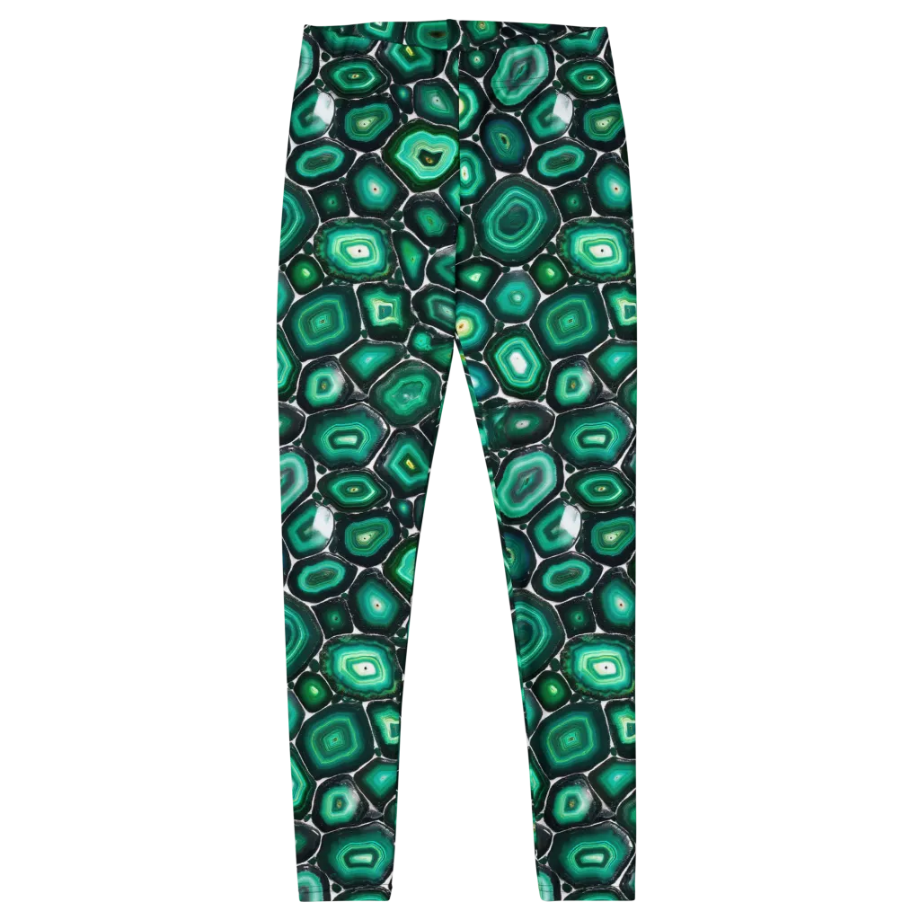 Verdant Agate on Leggings — Front