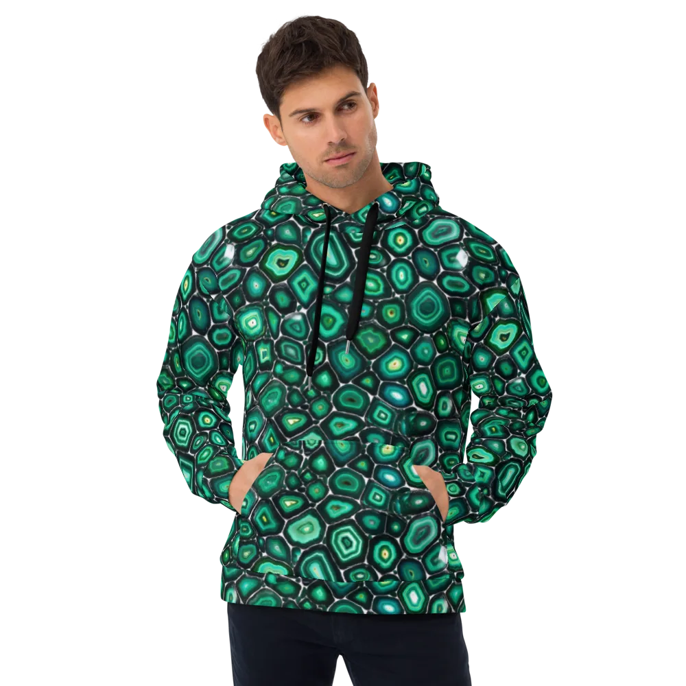 Verdant Agate on Hoodie — Front