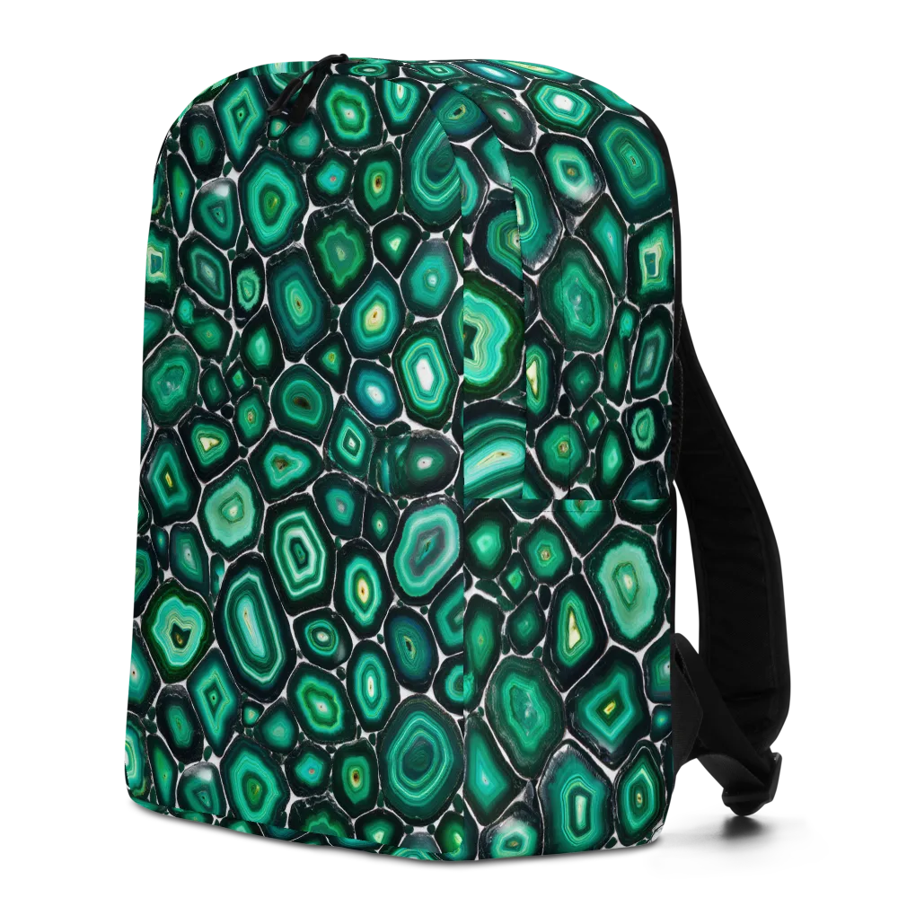 Verdant Agate on Minimalist Backpack — Left