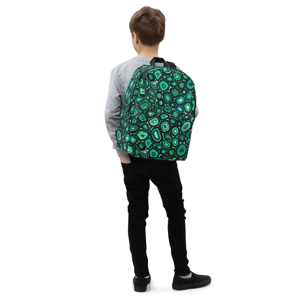 Verdant Agate on Minimalist Backpack — Right Front