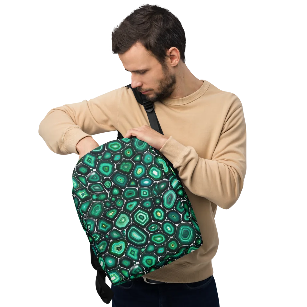 Verdant Agate on Minimalist Backpack — Front