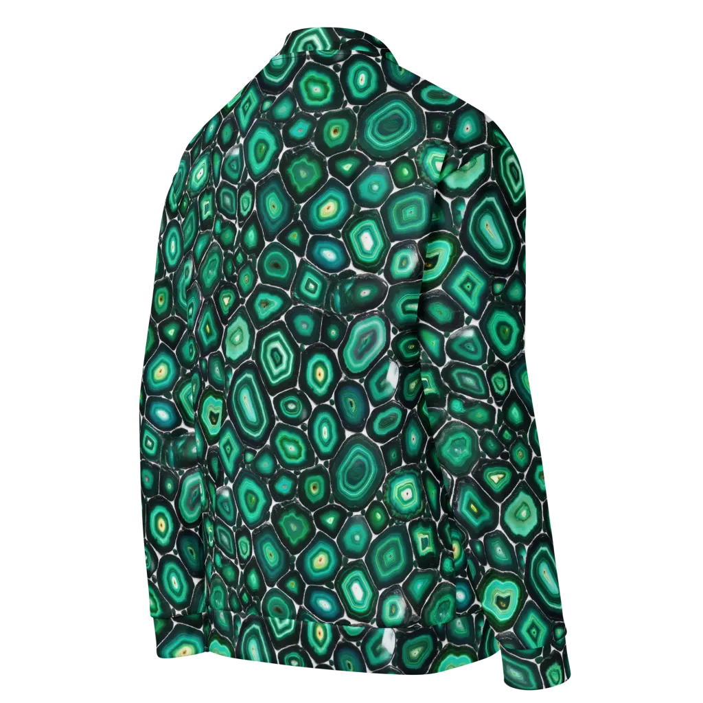 Verdant Agate on Bomber Jacket — Right Back