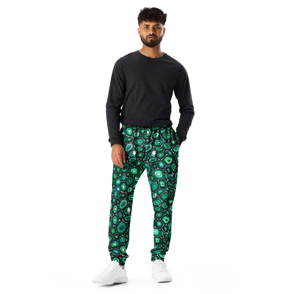 Verdant Agate on Men's Joggers — Front