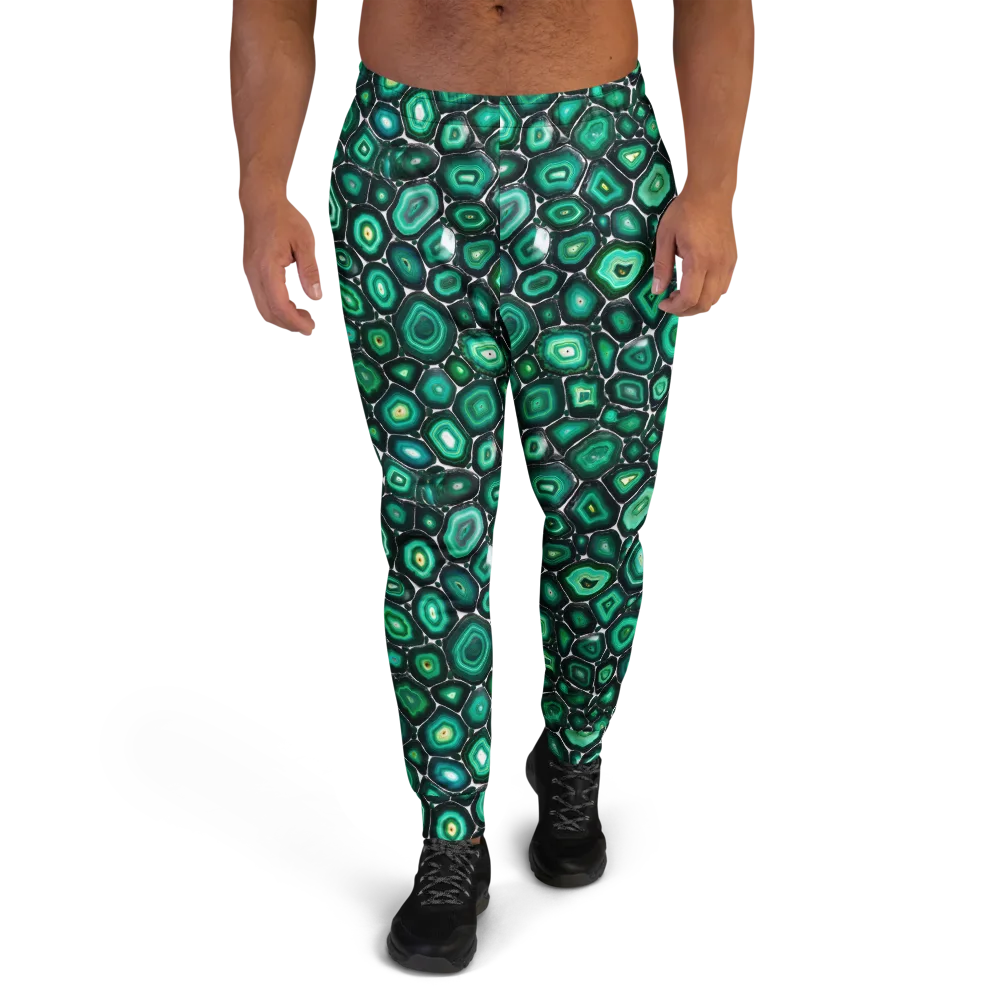 Verdant Agate on Men's Joggers — Front