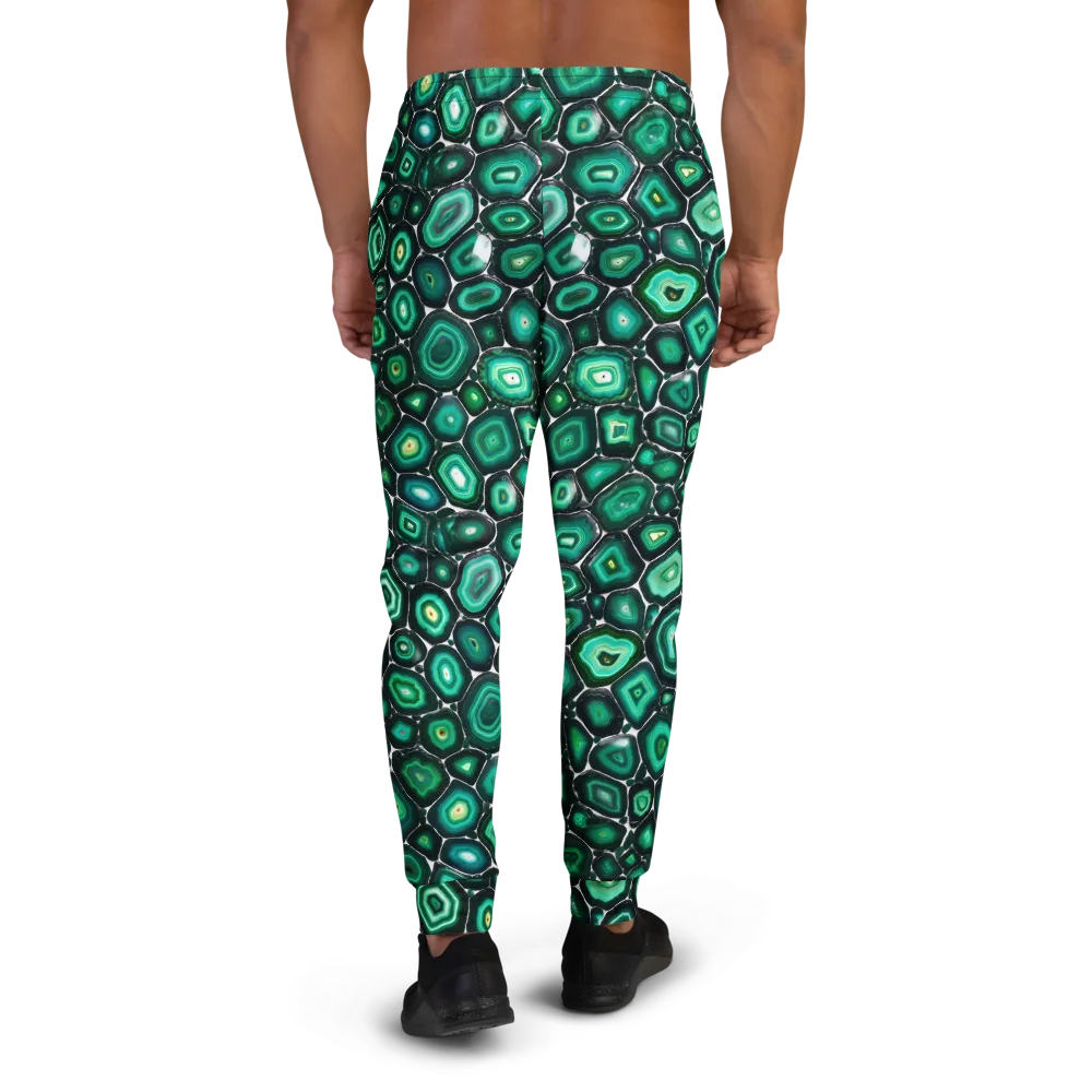 Verdant Agate on Men's Joggers — Back