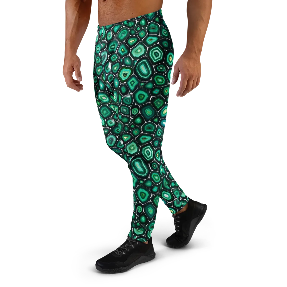 Verdant Agate on Men's Joggers — Left