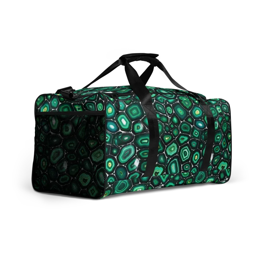 Verdant Agate on Duffle Bag — Right Front