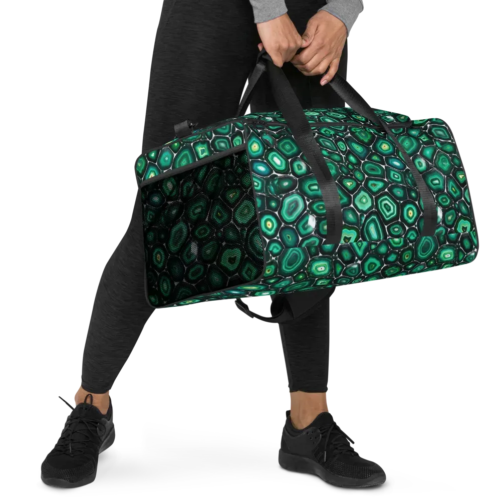 Verdant Agate on Duffle Bag — Right Front