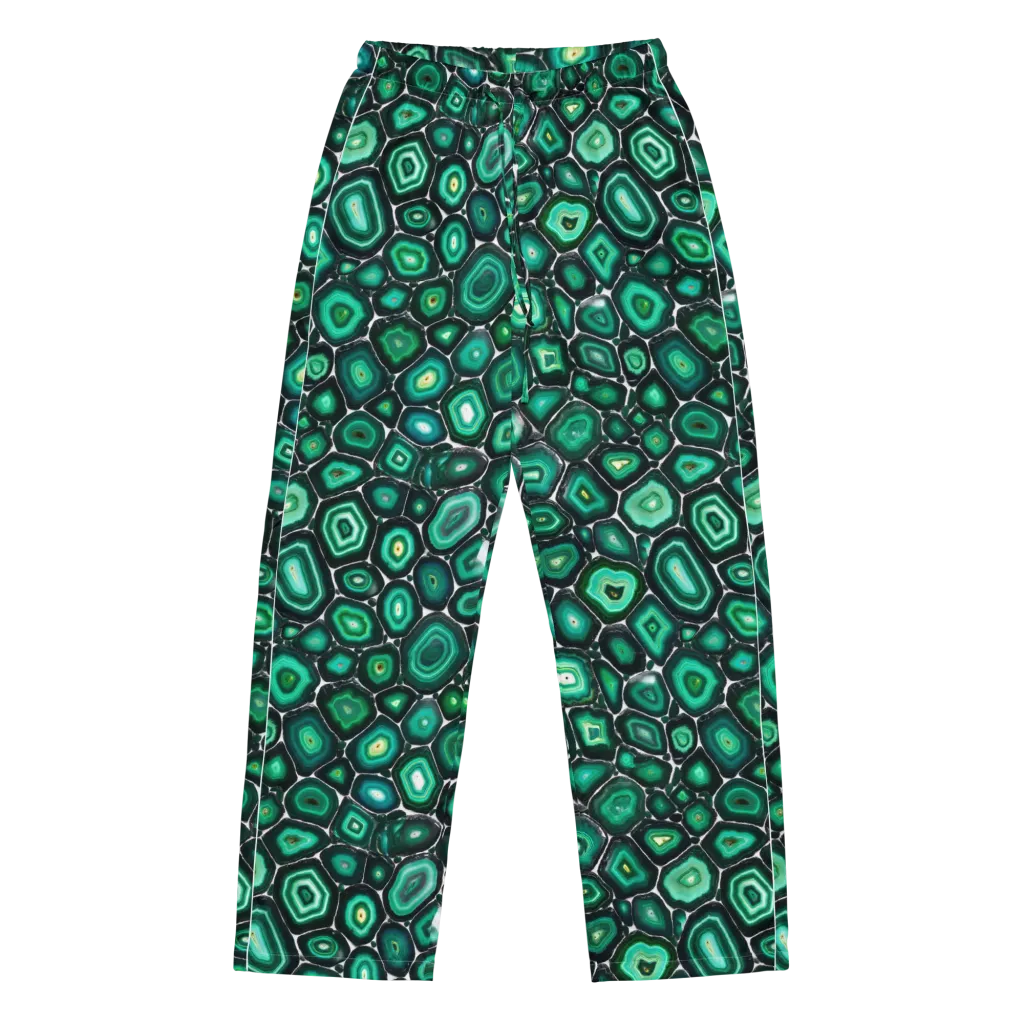 Verdant Agate on Women's Pajama Pants — Front
