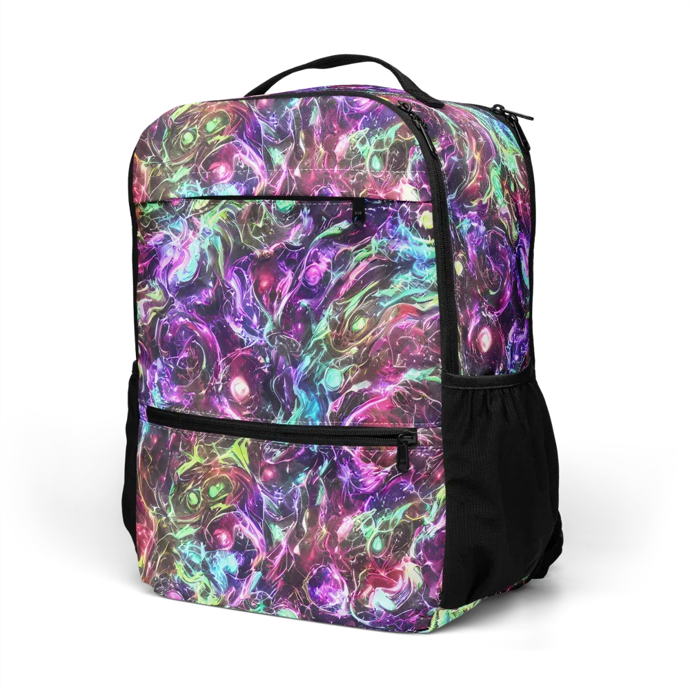 Infinite Embers on Utility Backpack — Left Front