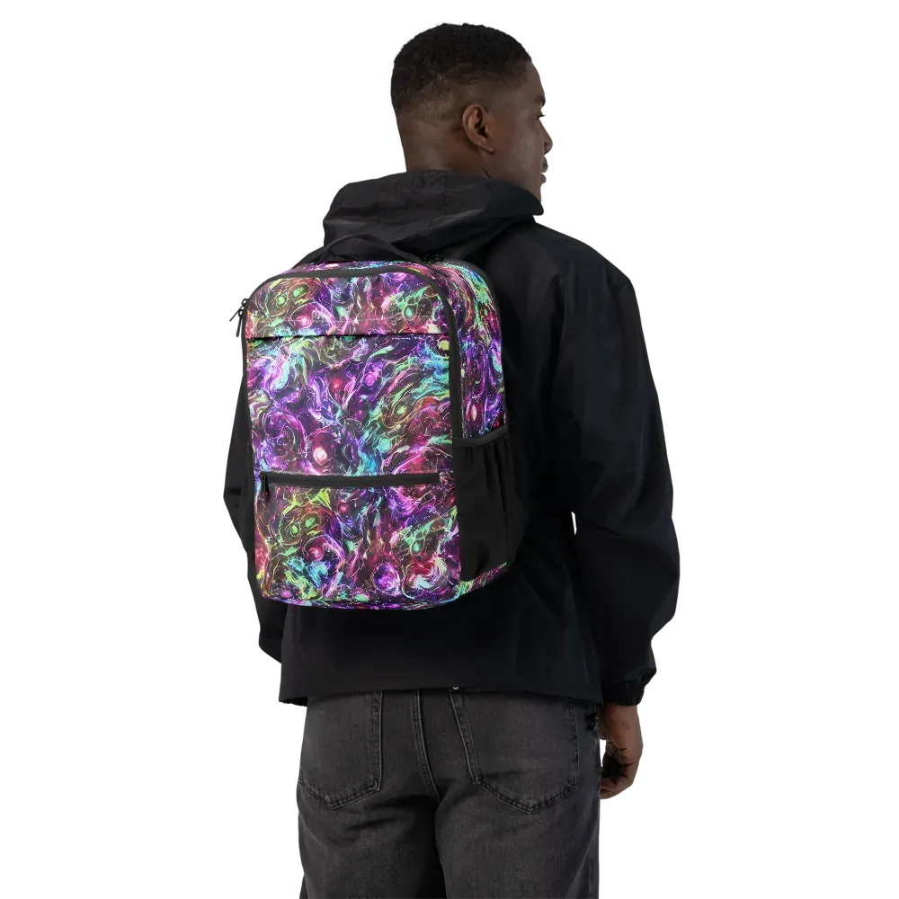 Infinite Embers on Utility Backpack — Back
