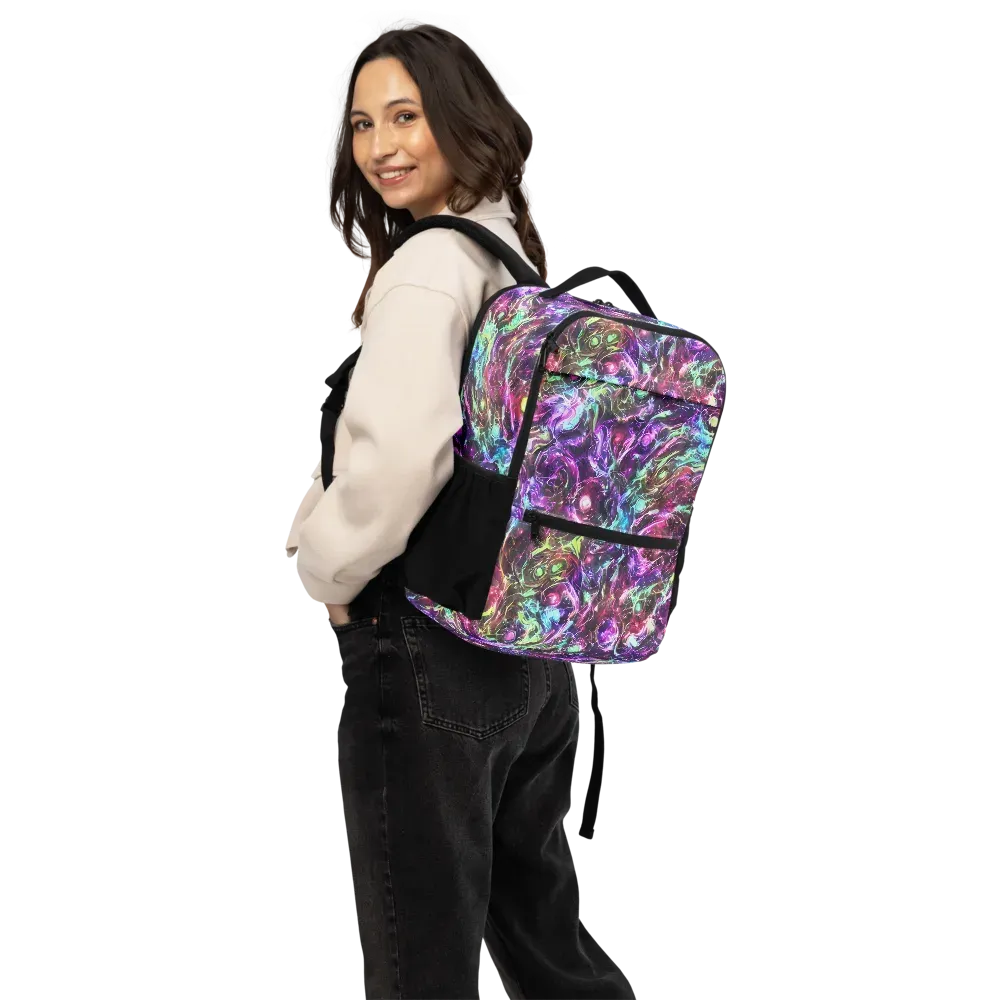 Infinite Embers on Utility Backpack — Back