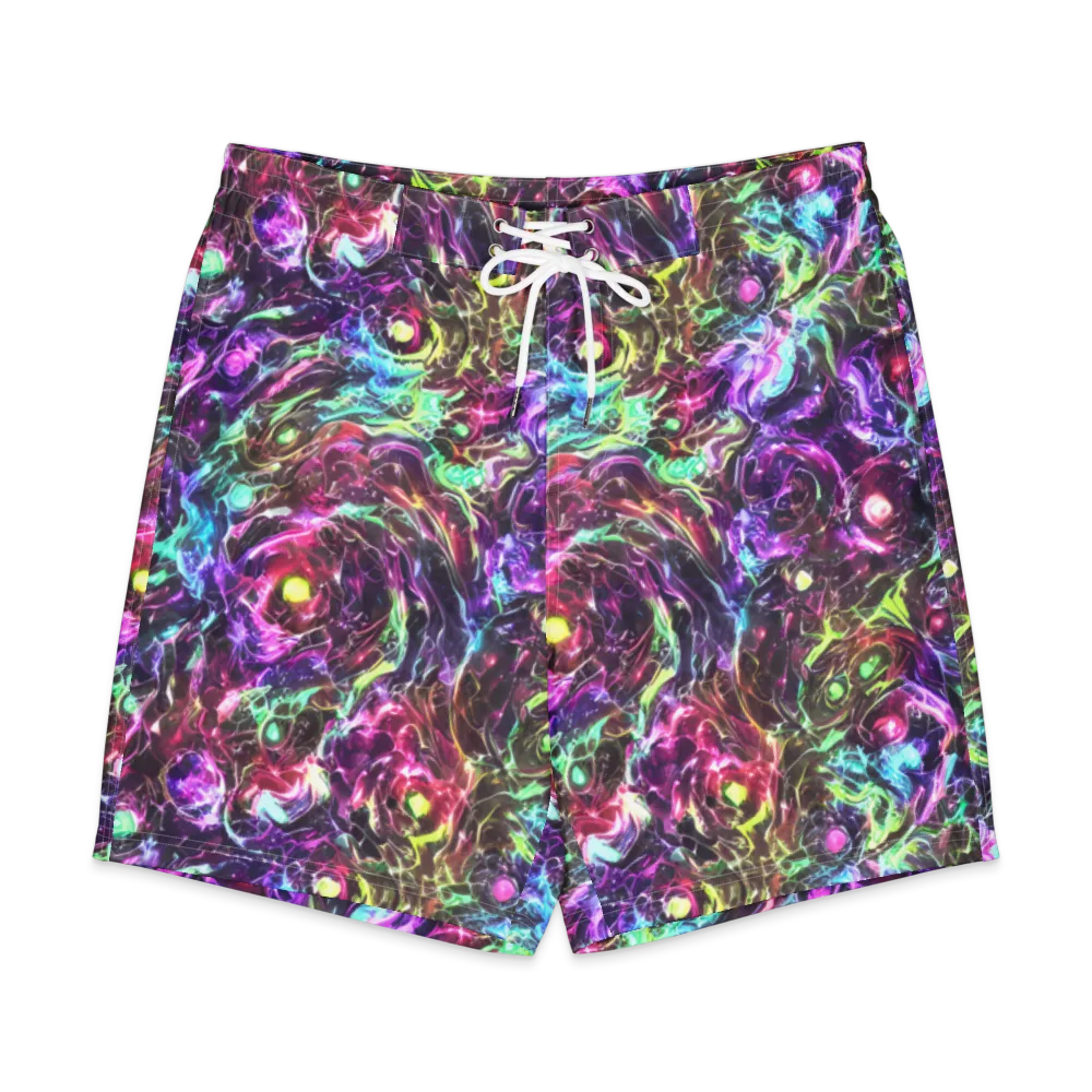 Infinite Embers on Men's Board Shorts — Front