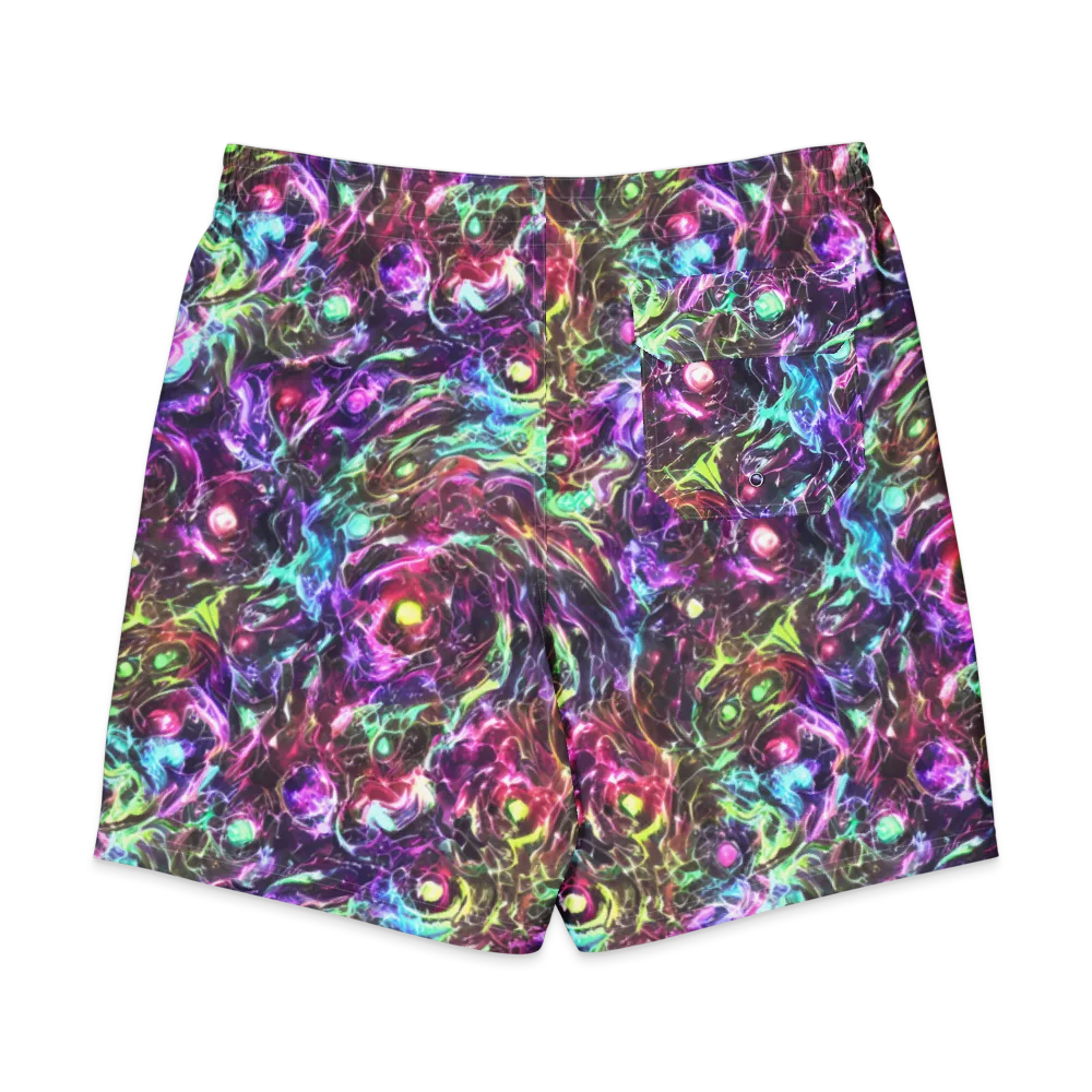 Infinite Embers on Men's Board Shorts — Back