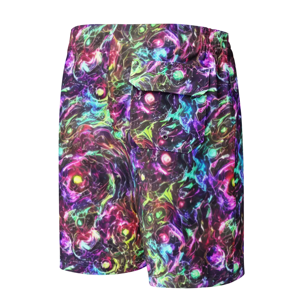 Infinite Embers on Men's Board Shorts — Back