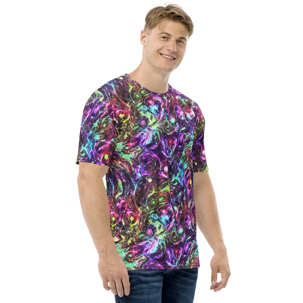 Infinite Embers on Men's Crew Neck T-Shirt — Right