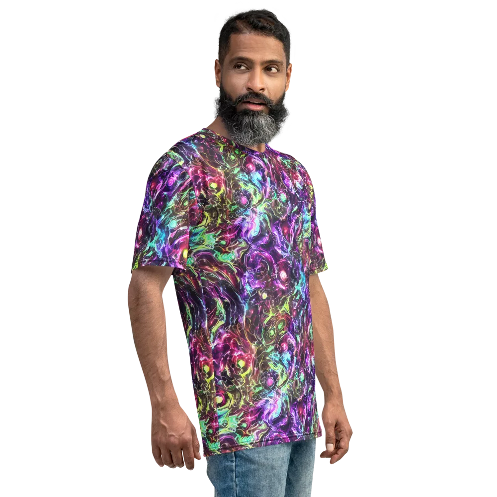 Infinite Embers on Men's Crew Neck T-Shirt — Right
