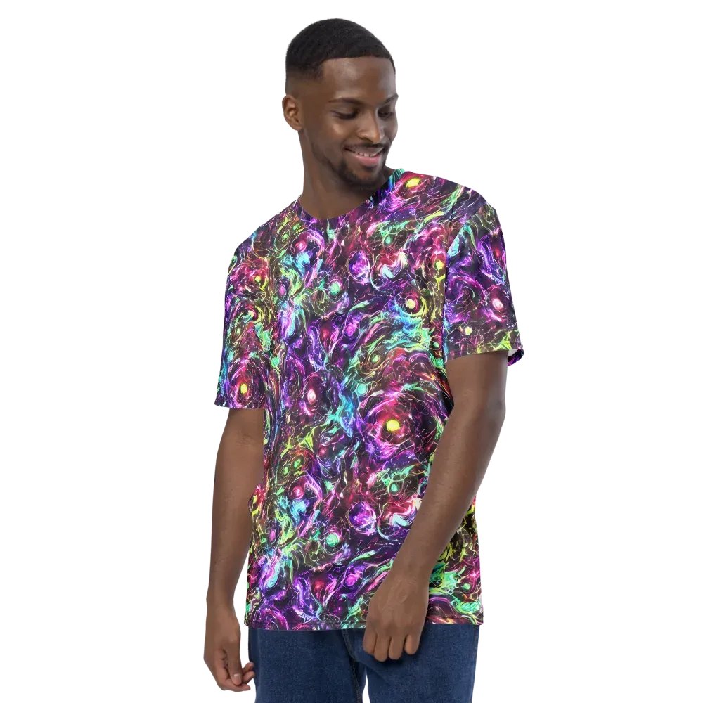 Infinite Embers on Men's Crew Neck T-Shirt — Left