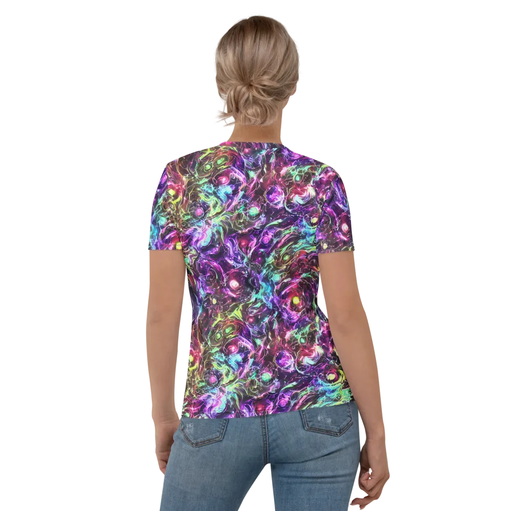 Infinite Embers on Women's Crew Neck T-Shirt — Back
