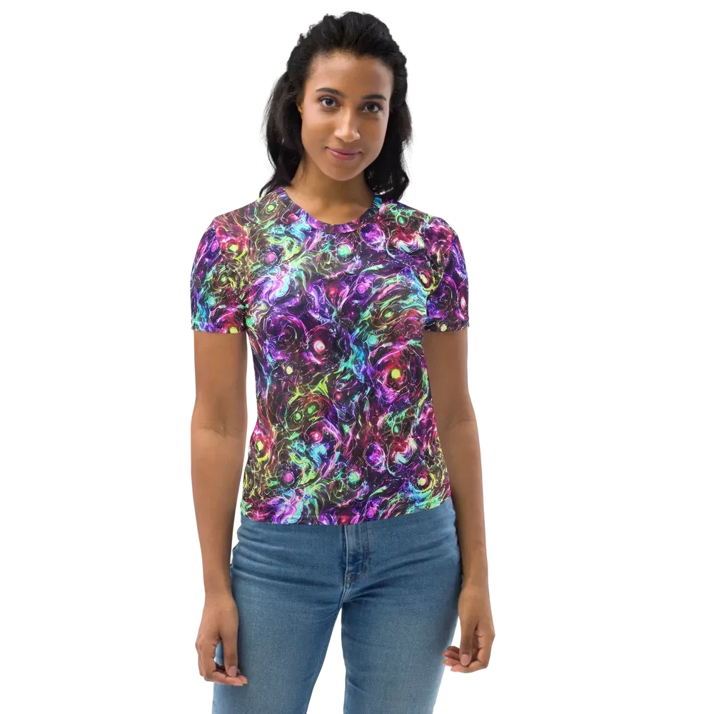 Infinite Embers on Women's Crew Neck T-Shirt — Front