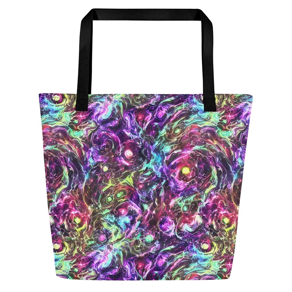 Infinite Embers on Large Tote Bag W/ Pocket — Front