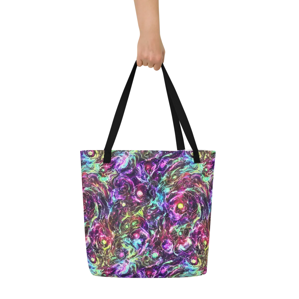 Infinite Embers on Large Tote Bag W/ Pocket — Front