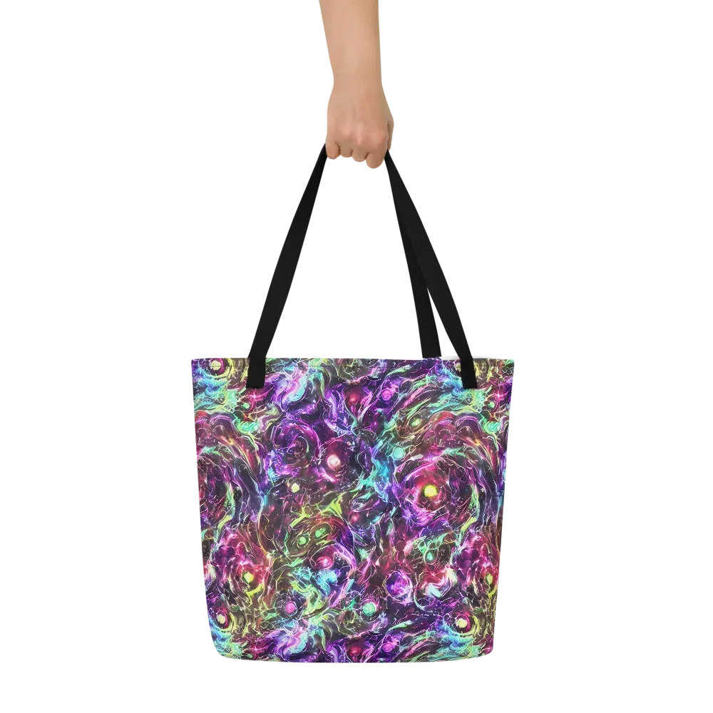 Infinite Embers on Large Tote Bag W/ Pocket — Front