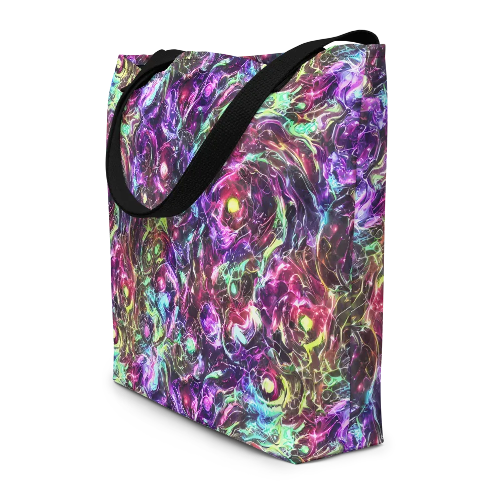 Infinite Embers on Large Tote Bag W/ Pocket — Front