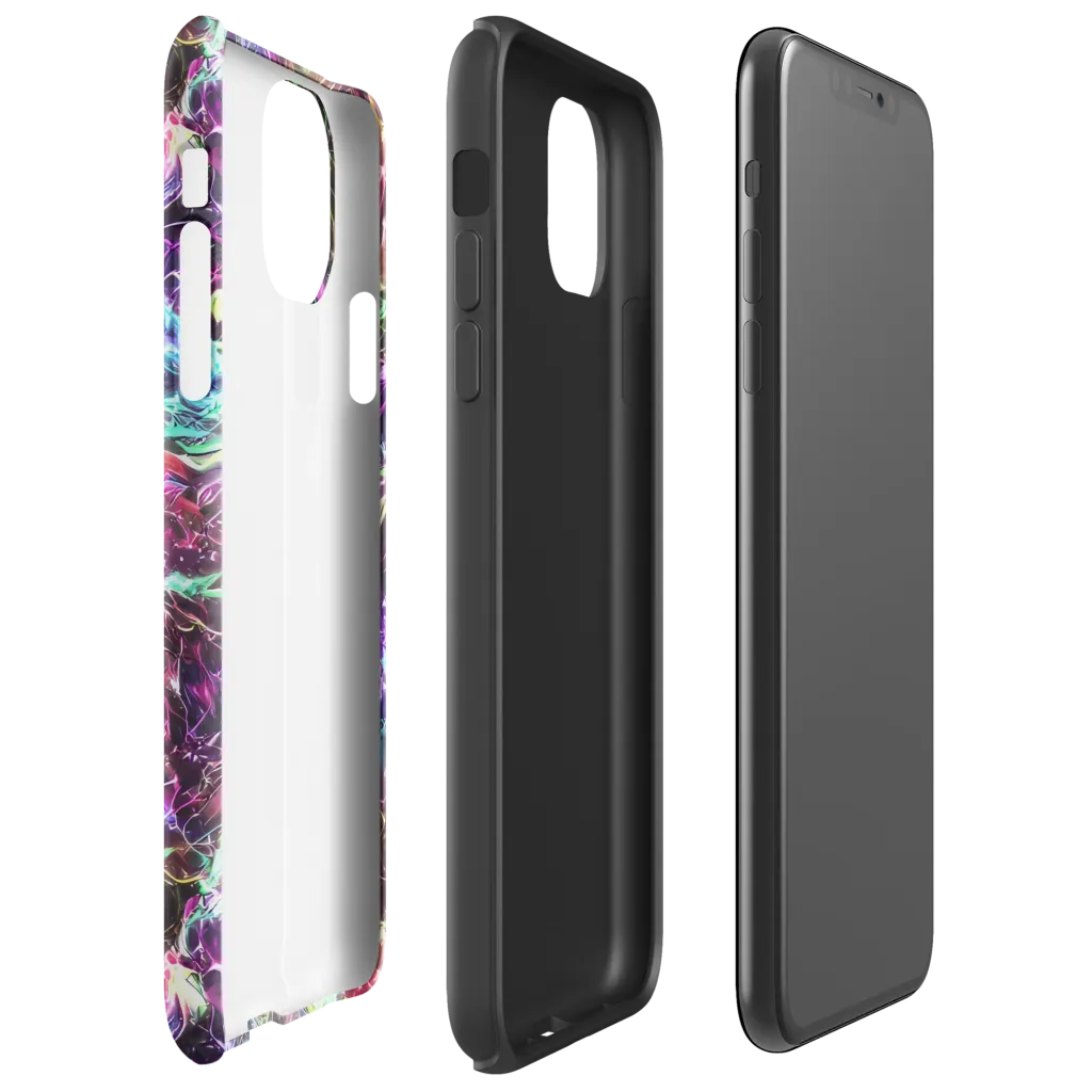 Infinite Embers on Tough Case for iPhone® — Right