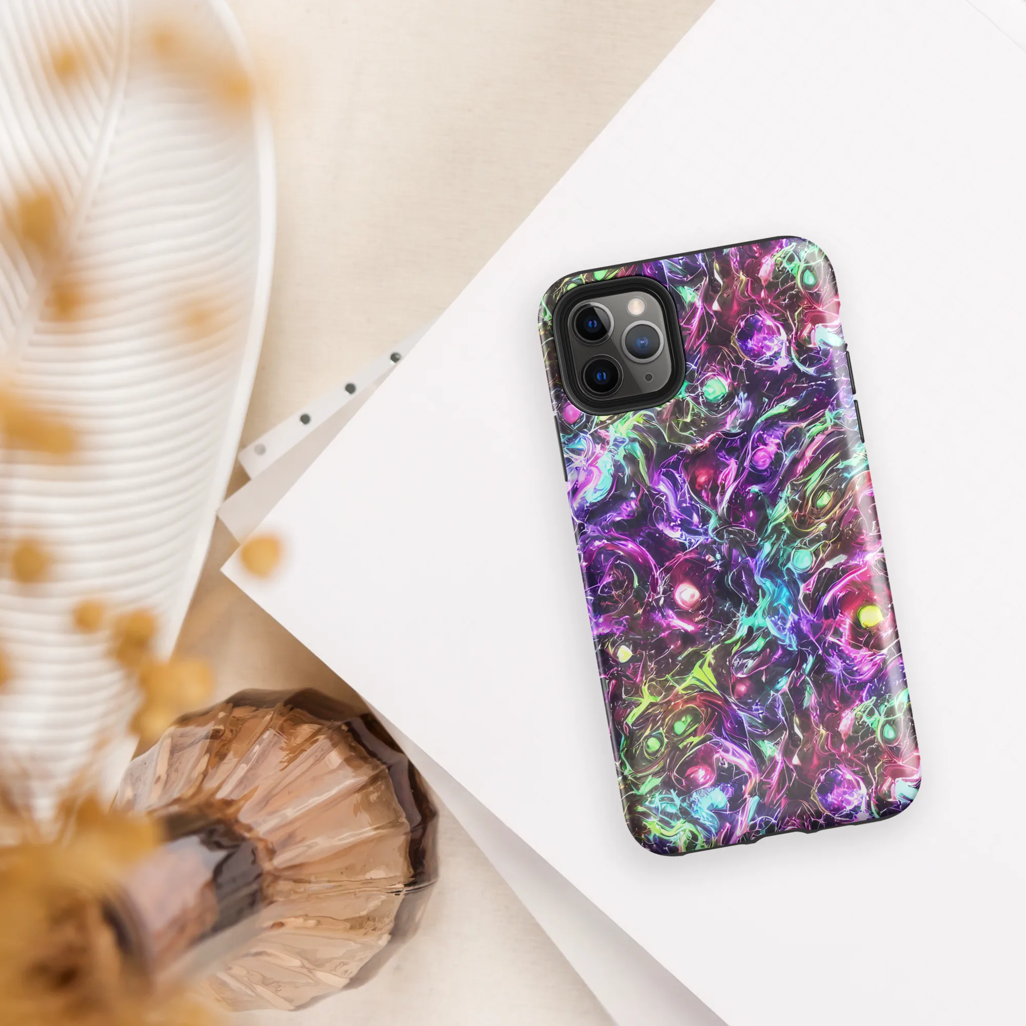 Infinite Embers on Tough Case for iPhone® — Front