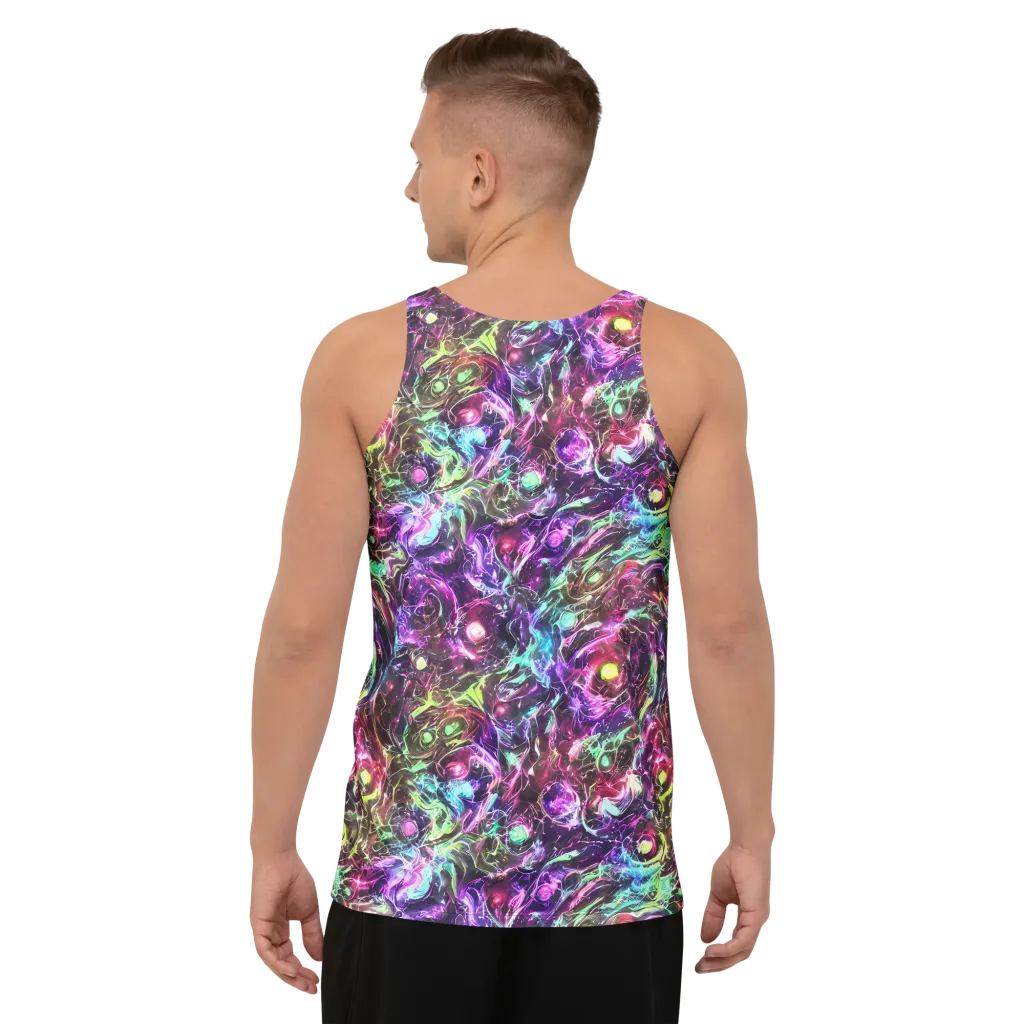 Infinite Embers on Men's Tank Top — Back