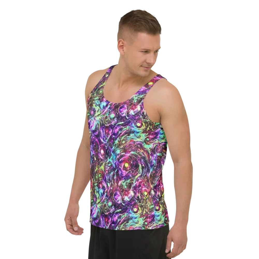 Infinite Embers on Men's Tank Top — Left Front
