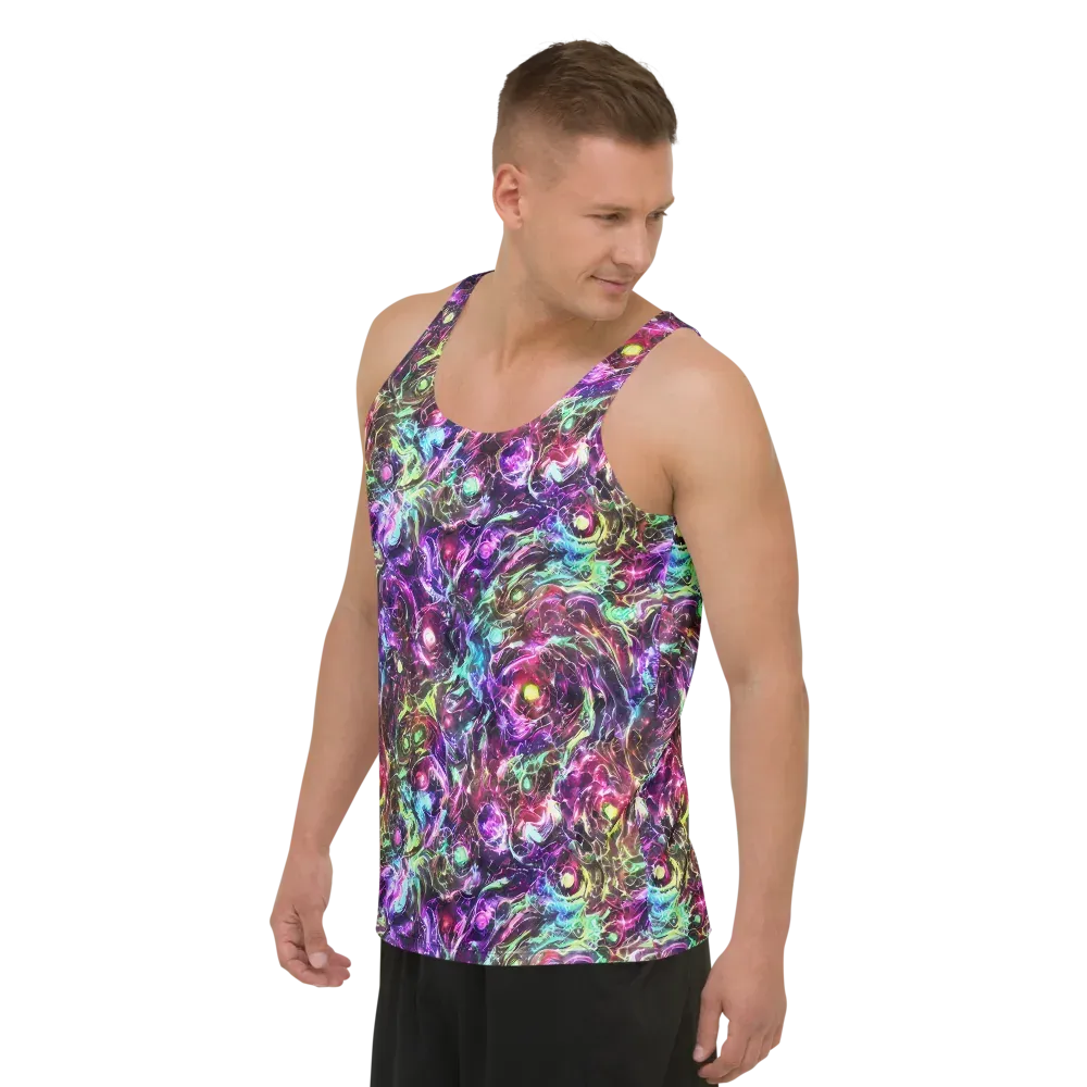 Infinite Embers on Men's Tank Top — Left Front