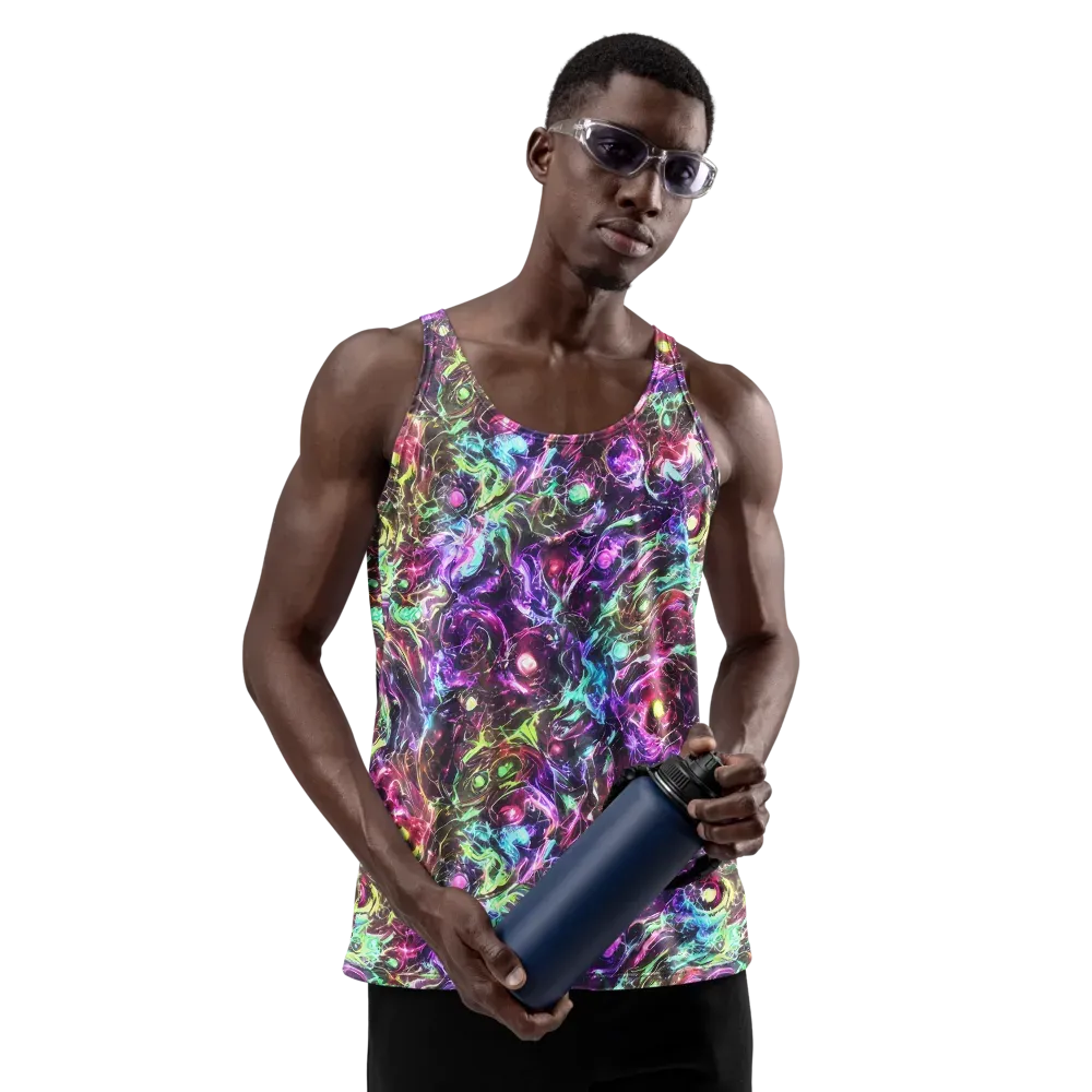 Infinite Embers on Men's Tank Top — Front