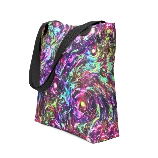 Infinite Embers on a Tote Bag