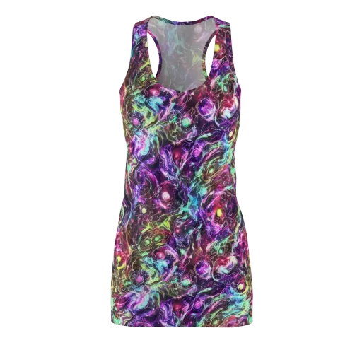 Infinite Embers on a Racerback Dress