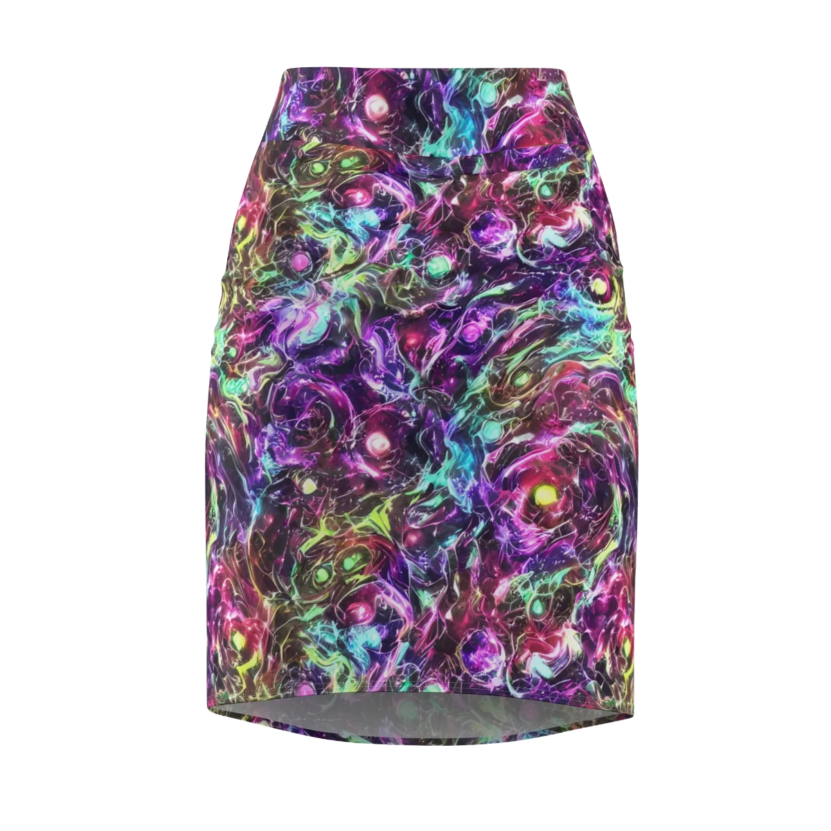 Infinite Embers on Pencil Skirt — Front