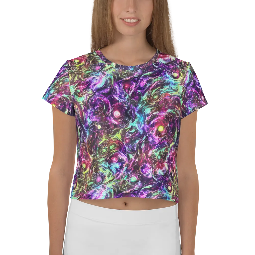 Infinite Embers on Crop Tee — Front