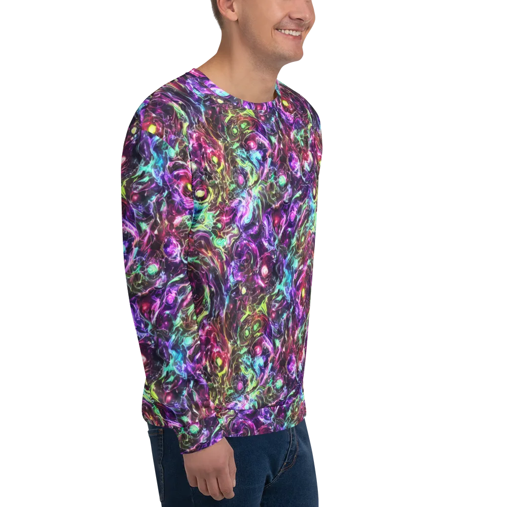 Infinite Embers on Sweatshirt — Right Front