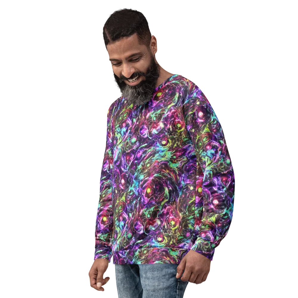 Infinite Embers on Sweatshirt — Left Front