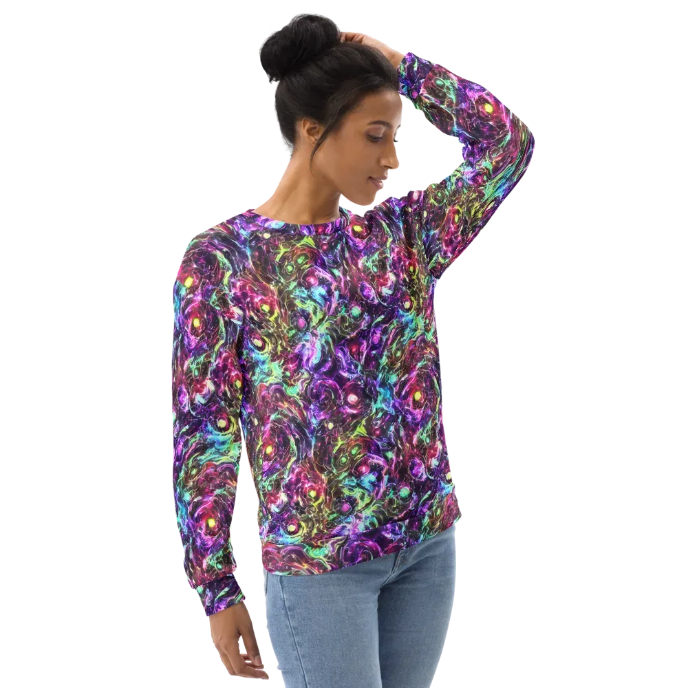 Infinite Embers on Sweatshirt — Right Front